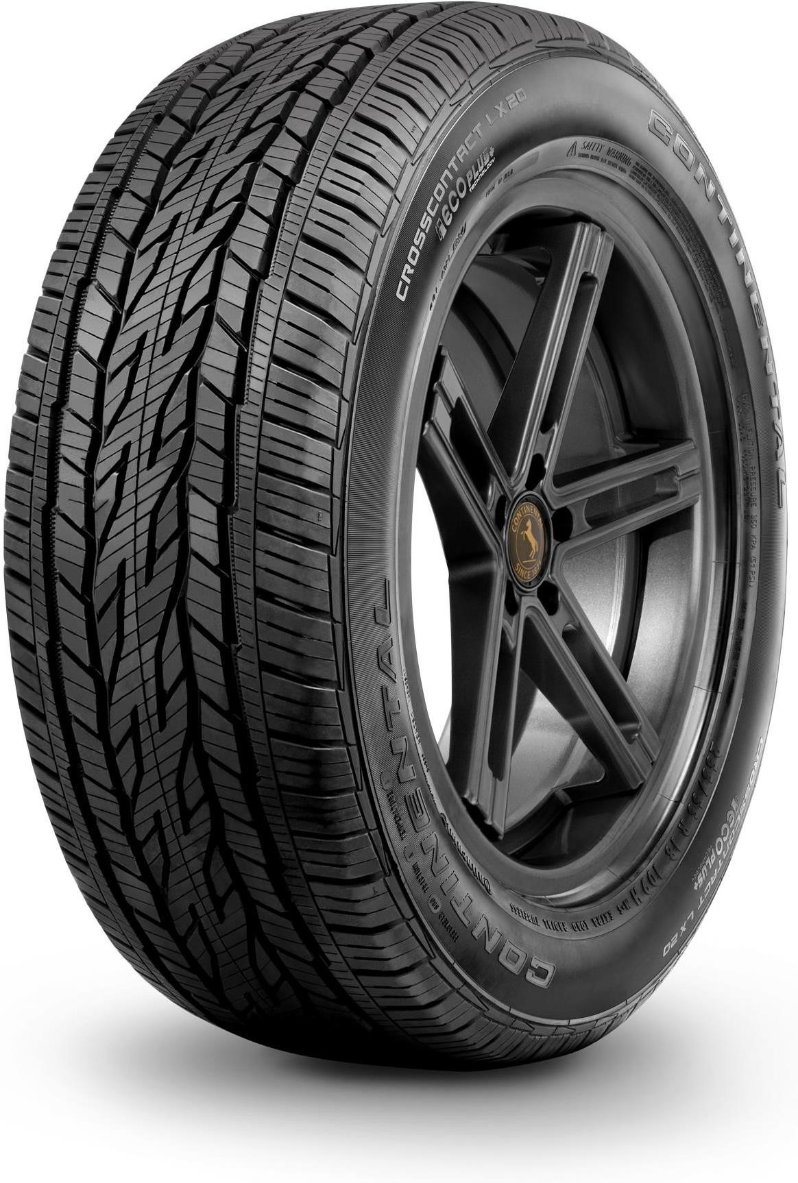 Continental CrossContact LX20 275/60R20 115S OWL | Best One Tire